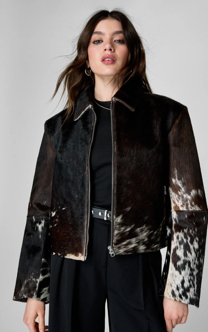 Cow Hide Jacket